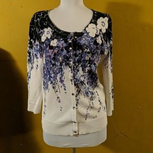 WHBM 3/4 sleeve sweater.